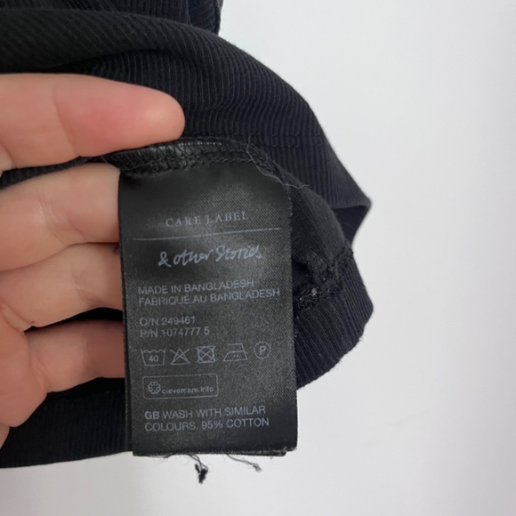 And Other Stories ribbed crop tank top - Picture 3 of 3